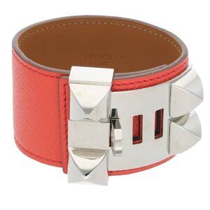 Hermes Collier De Chien Leather Bracelet